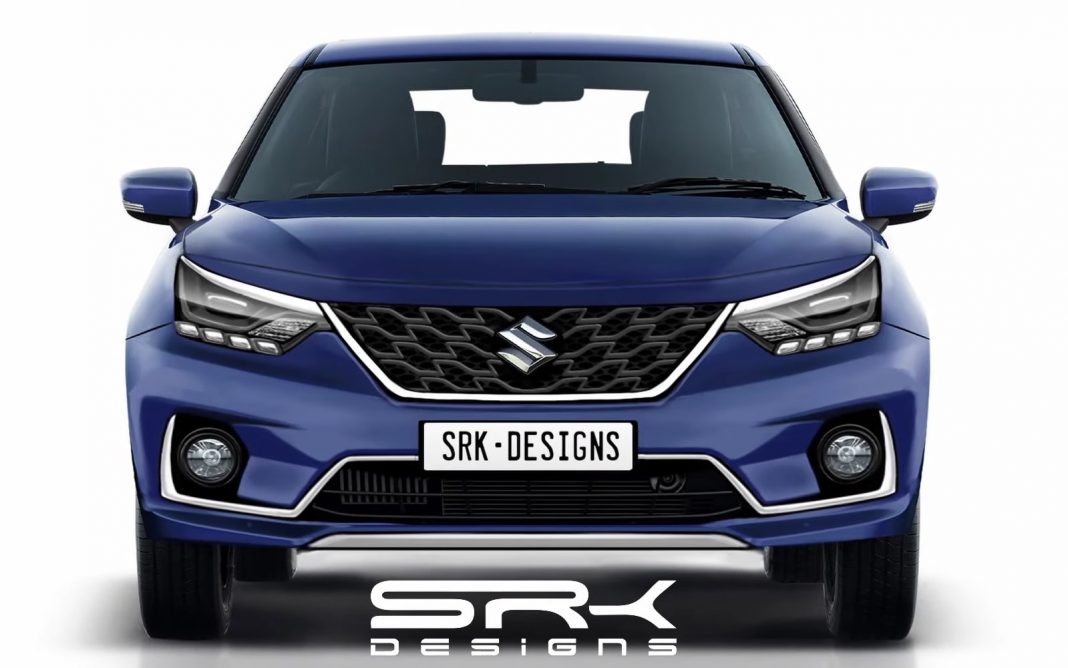 2022 Maruti Baleno facelift renderings 2022 Maruti Baleno facelift renderings